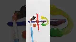 Water drop color mixing #shorts #waterdrop #colormixing #color