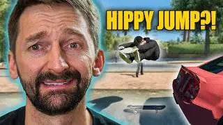 Самый безумный челлендж HIPPIE JUMP, который кто-либо другой может выполнить легко!?