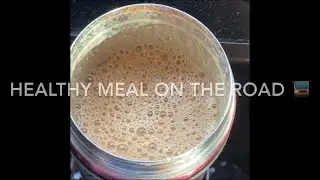 How to Eat healthier on the road with Organo ogx fenix meal Replacement Shakes #gwhealthierbeverages
