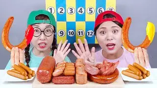 Kielbasa Sausage with Sauce Food Challenge DONA