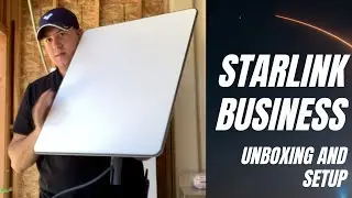 Starlink Business: Unboxing and Setup - WFX