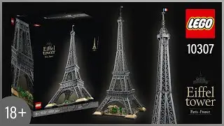 LEGO® Icons | Eiffel Tower (10307)[10001 pcs] Speed Build | Top Brick Builder +18