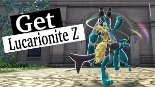 How to get Lucarionite Z, Side Mission 197 Pokemon Legends Z-A
