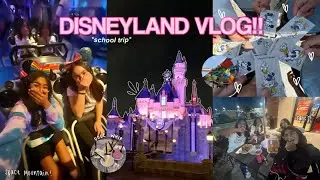 come with me to...DISNEYLAND!! *school trip* | concert, friends, & food!