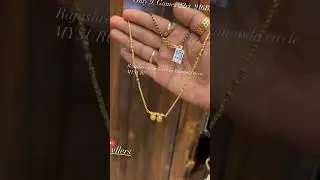10 gram available beautiful mangalya chain ##2023 ##jewellery #viral #trending