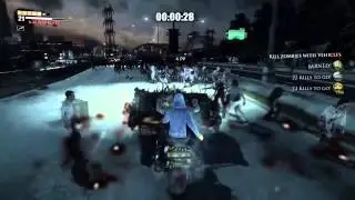 Dead Rising 3 HIT & RUN Gold Medal with ROLLERHAWG