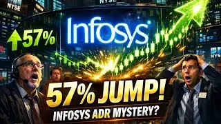 Infosys ADR 57% Jump Explained | No News, No Result, Then Why?