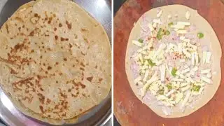 ಚೀಸ್ ಪಿಜ್ಜಾಪರೋಟಾ |cheese paratha Recipe | Paratha Recipe # paratha