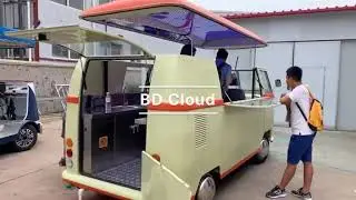 Food truck for sale Indian Customer visit