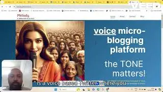 Melody: Localized and Personalized Voice based Social Media.