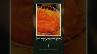 Summer special kache aam ki jam (raw green mango jam) #shorts #summerspecial #youtubeshorts #jam