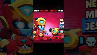 New Upcoming Mecha Jessie Skin | Brawl Stars #shorts #brawlstars