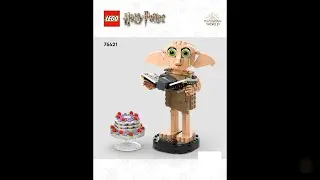 LEGO Harry Potter 76421 &ndash; Complete Dobby&trade; the House-Elf Instructions! (Step-by-Step Guide)