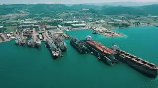 Fly Over Tersan Shipyard