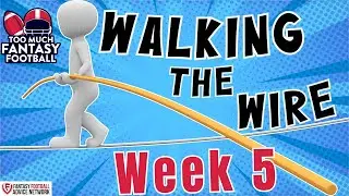 LIVE: Week 5 Waiver Wire Targets + Start/Sit Q&A | Walking the Wire