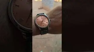 DWC Villianur 2.0 with Black Strap | Wrist Roll #shorts #dresswatch #dwcvillianur #dwc #watch