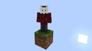 Playing One Block Skyblock