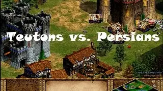 Age of Empires II  |  Teutons vs. Persians : Most unbalanced game?