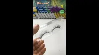 DFS 3D Vegan Lashes 14-16mm|High-quality Eyelash Factory Vendors Wholesale DFS07#shorts