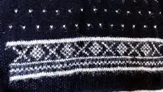 बॉर्डर बनाने का आसान तरीका | Easy border design for Cardigan/Sweater |Border banana sikhe