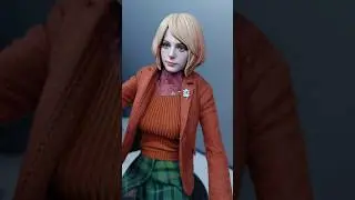Swtoys Ashley Graham (resident evil 4 remake) Fs057 missing senorita #residentevil4 #ashleygraham