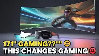 ASUS Gaming Glasses Turn Any Console Into a 171-Inch 240Hz Virtual Screen | Gaming Glasses
