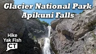 Glacier National Park - Hiking to Apikuni Falls