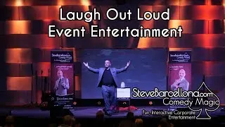 Laugh Out Loud Corporate Entertainment | Comedian and Comedy Magician Steve Barcellona  St. Louis Mo