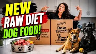 My New RAW DIET Dog Food!!