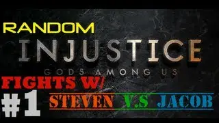 Epic Fight's in Injustice SMV ZKiller V.S Brutal Dingoe Pt. 1
