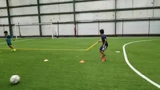 Training w/Eddie Johnson along side my best friend Alex