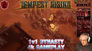 Tempest Rising 1v1 Dynasty Gameplay (4k)