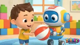 Zayan and Robo: The Big Sharing Adventure 🤝 | Toddler Learning Cartoon | Zayrobo Cartoon