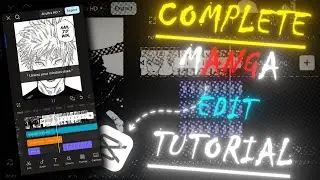 Complete Manga Edit Tutorial In Capcut || Slayer Edits