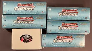 2013 Bowman Chrome Mini Boxes and a Buyback 6 Box Mixer Break