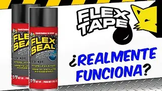 🤔💧Sellador En Aerosol 💫FLEX SEAL💫 l &iquest;ES TAN BUENO COMO DICEN?🤔