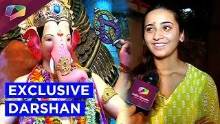Lalbaugcha Raja exclusive darshan with Shivani Surve
