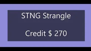 STNG 7 Dec Scorpio Tankers Short Strangle
