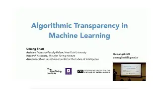 Umang Bhatt's CDS Homecoming Research Lightning Talk: 