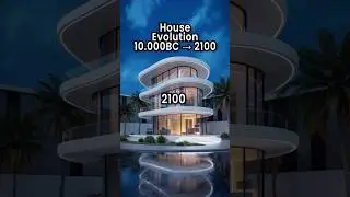 Evolution of Houses: From 10,000 BC to 2100 🏙