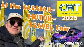 CMT 2025 #caravan #motor #tourism fair Stuttgart Germany #vlog #youtube #travel #camping