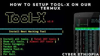 How To Setup Tool-X on Our Termux Application (2022)
