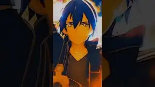 Kirito edit . sword art online #shorts#edit#hunnibearsxmasec#sao#anime#ytshorts#trend#velocity#4k