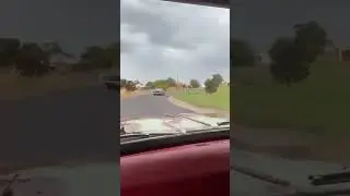 Blasting an old Holden with a 350 chev and a big converter! #holden #homemade #v8 #sbc #shorts