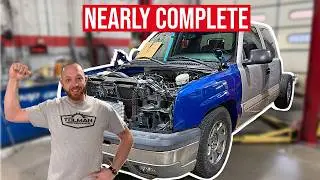 my Junkyard built drag truck is SO CLOSE.