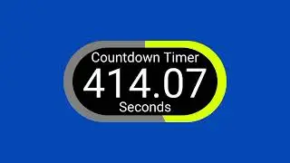 720 Seconds (12 Minutes) Countdown Timer (No Copyright)