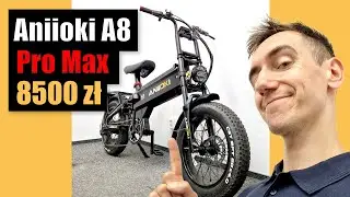 Czołg z ogromnym zasięgiem dla BOGATEGO kuriera / recenzja Aniioki A8 Pro MAX