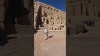 Abu Simbel 🌞in december #abusimbel #temple #egypt #aswan #luxor #treasure #africa #egipt#giza#cairo
