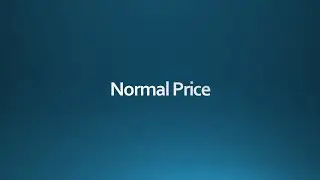 NORMAL PRICE (Price Determination under Perfect Competition)