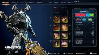 Godfall - Challenger Edition PC - ARMISTICE OP Glass Cannon build (Full Might)